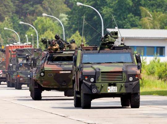 Titelbild: Übung unserer Bundeswehr