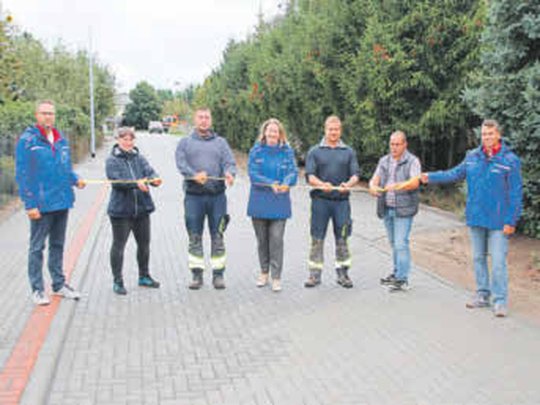 Titelbild: Straße „Zum Kulturhaus“ in Hohenseeden saniert