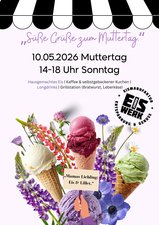 Titelbild zur Veranstaltung Süße Grüße zum Muttertag im Eiswerk in Zerben