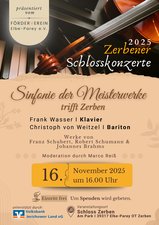 Titelbild zur Veranstaltung Sinfonie der Meisterwerke trifft Zerben