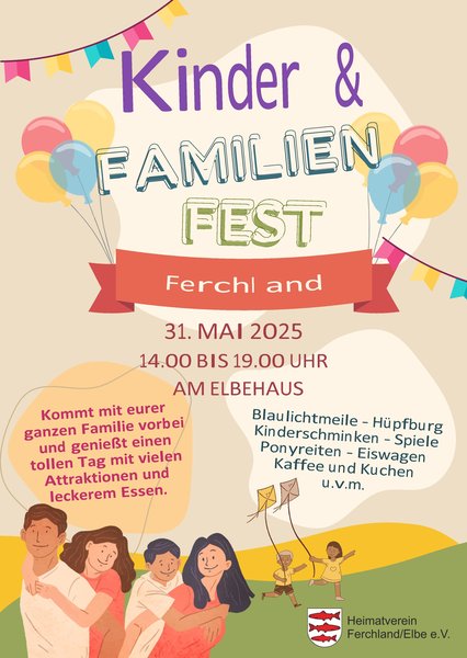 Titelbild zur Veranstaltung "2. Ferchländer Kinder- und Familienfest"